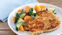 Parmesan and herb crumbed pork chops Parmesan and herb crumbed pork chops