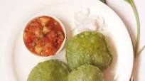 Recipe of Perfect Palak poori and Aloo Matar #whistlewings Recipe of Perfect Palak poori and Aloo Matar #whistlewings