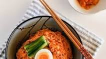 Spicy Cold Kimchi Noodles Spicy Cold Kimchi Noodles