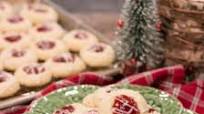 Lemon Thumbprint Cookies with Strawberry Jam Lemon Thumbprint Cookies with Strawberry Jam
