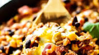 Beef Burrito Skillet Beef Burrito Skillet