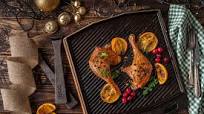 Citrus Roast Duck Leg with Sweet Glaze Citrus Roast Duck Leg with Sweet Glaze