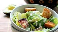 Vegan Caesar Salad with Avocado and Garlic Croutons Vegan Caesar Salad with Avocado and Garlic Croutons