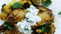 Indian Spiced Chicken with Raita Indian Spiced Chicken with Raita