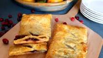 Turkey Cheese and Cranberry Puff Pastry Turkey Cheese and Cranberry Puff Pastry