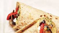 Grilled Veggie and Hummus Wraps Grilled Veggie and Hummus Wraps