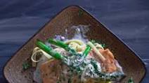 Pan Seared Salmon with Garlic Wine Cream Sauce Pan Seared Salmon with Garlic Wine Cream Sauce