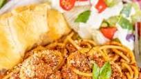 School Cafeteria Spaghetti & Meat Sauce School Cafeteria Spaghetti & Meat Sauce