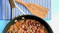 Southern Ground Beef and Bean Skillet Southern Ground Beef and Bean Skillet