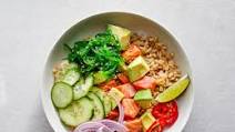 Quick Salmon Poke Bowl With Brown Rice Quick Salmon Poke Bowl With Brown Rice