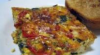 Crustless Chicken & Spinach Quiche Crustless Chicken & Spinach Quiche