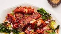 Spicy Salmon Teriyaki with Bok Choy | Epicurious Spicy Salmon Teriyaki with Bok Choy | Epicurious