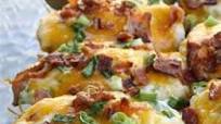 Twice-Baked Alfredo Potatoes Twice-Baked Alfredo Potatoes