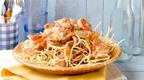 Stir-Fried Seafood on Crispy Pancit Canton Recipe Stir-Fried Seafood on Crispy Pancit Canton Recipe