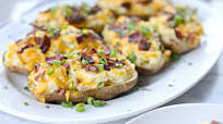 Loaded Twice Baked Potatoes Loaded Twice Baked Potatoes