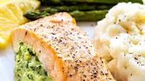 Spinach Stuffed Salmon Spinach Stuffed Salmon