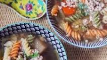 Asian style pasta soup Asian style pasta soup