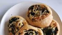 Spinach and feta pinwheel Spinach and feta pinwheel