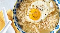 Spicy Chicken Ramen Noodle Soup Bowl Spicy Chicken Ramen Noodle Soup Bowl