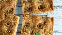 Whole Wheat Herb Focaccia Bread Whole Wheat Herb Focaccia Bread