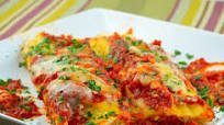 Cheese Stuffed Manicotti Cheese Stuffed Manicotti