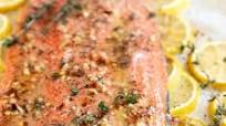 BEST Baked Salmon with Lemon Butter BEST Baked Salmon with Lemon Butter