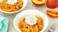 Slow-Cooker Peach Dump Cake Slow-Cooker Peach Dump Cake