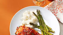 Grilled Barbecued Salmon Grilled Barbecued Salmon
