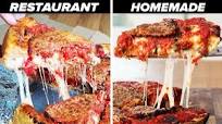 Deep Dish Pizza With Sausage And Mushrooms Recipe by Tasty Deep Dish Pizza With Sausage And Mushrooms Recipe by Tasty