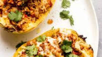 Tex-Mex Stuffed Spaghetti Squash Tex-Mex Stuffed Spaghetti Squash