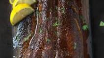Cedar Plank Salmon Recipe with Maple Chipotle Glaze Cedar Plank Salmon Recipe with Maple Chipotle Glaze