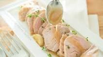 Pork Tenderloin with Herb Gravy Pork Tenderloin with Herb Gravy