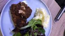 Colombia: Breaded pork cutlet Colombia: Breaded pork cutlet