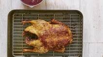 Slow-Roast Duck with Port & Cherry Sauce Slow-Roast Duck with Port & Cherry Sauce