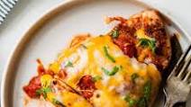 Cheesy Baked Salsa Chicken Cheesy Baked Salsa Chicken
