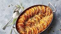 Healthier potato and sweet potato bake Healthier potato and sweet potato bake