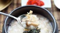 Korean Mushroom Porridge Korean Mushroom Porridge
