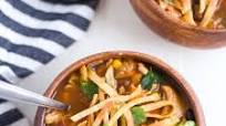 Healthy Slow Cooker Chicken Tortilla Soup Healthy Slow Cooker Chicken Tortilla Soup