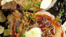 Restaurant Style Pan Seared Porterhouse Pork Chops with Rosemary & Thyme Restaurant Style Pan Seared Porterhouse Pork Chops with Rosemary & Thyme