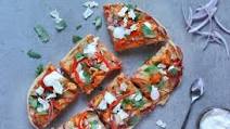 TANDOORI CHICKEN TURKISH BREAD PIZZA TANDOORI CHICKEN TURKISH BREAD PIZZA