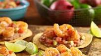 Chipotle Shrimp Tostadas Chipotle Shrimp Tostadas