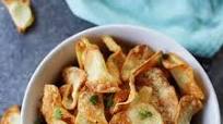 Oil-Free Air Fryer Chips (Garlic Parm Flavor) Oil-Free Air Fryer Chips (Garlic Parm Flavor)