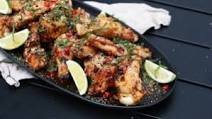 Thai Larb Style Grilled Chicken Wings Thai Larb Style Grilled Chicken Wings