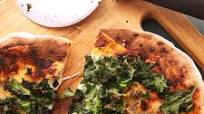 Charred Kale Pizza With Garlic Recipe Charred Kale Pizza With Garlic Recipe
