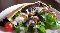 Baked Falafel Sandwiches with Creamy Yogurt Sauce Baked Falafel Sandwiches with Creamy Yogurt Sauce