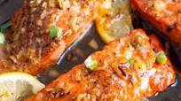 Honey Garlic Glazed Salmon Honey Garlic Glazed Salmon