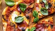 Sweet and Spicy Tomato Basil Pepperoni Pizza Sweet and Spicy Tomato Basil Pepperoni Pizza