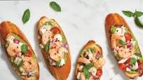 Shrimp and Crab Bruschetta Shrimp and Crab Bruschetta