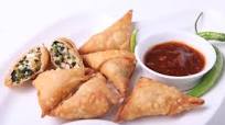 PALAK PANEER POPCORN SAMOSA PALAK PANEER POPCORN SAMOSA