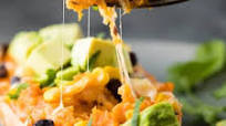Freezer to Oven Enchilada Stuffed Sweet Potatoes Freezer to Oven Enchilada Stuffed Sweet Potatoes